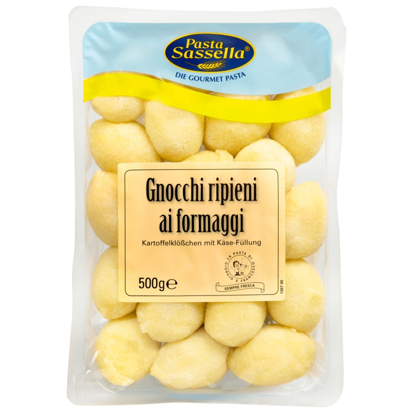 Pasta Sassella Gnocchi mit Käse-Füllung 500g